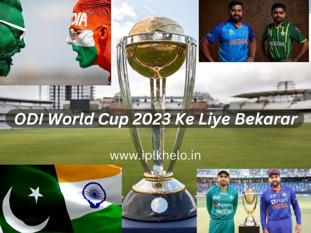 ODI World Cup 2023 IND VS PAK